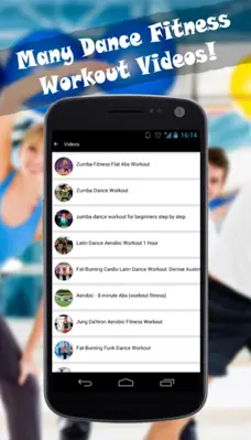 Latin Dance Workout android App screenshot 1
